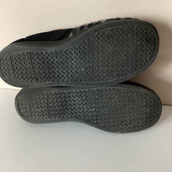 George Men's Slip-on Slippers Size 9 Warm Comfy Loafers House Shoes - Picture 6 of 10